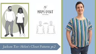 CUCI INSIEME A NOI | JACKSON TEE di Helen's Closet Patterns | parte2 #iocucioconjessicaebrigitte