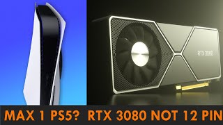 You can only buy 1 PS5? RTX 3080 does not need 12 pin connector, Deepfake getting more realistic