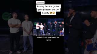 #Inoxtag fait une grosse GAFFE pendant une OP Spotify 🤣🤣 #Shorts #Amine #Billy #Squeezie