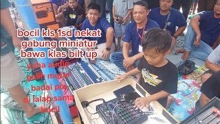 bocil kls 1 sd nekat bawa bilt up miniatur telaga rowo