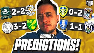 CAN ANYONE STOP WEST BROM? | Championship Predictions - Round 7