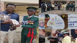 NIGERIA ARMY FORCES OYO STATE INDIGEN GIVES AWARD OF EXCELLENCE TO ORIYOMI HAMZAT AGIDIGBO FM