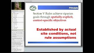 Site Specific Riparian Management Using the Section V Guidance Document- Mike Liquori