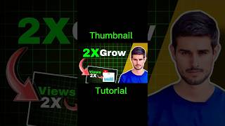 How to create a YouTube Thumbnail like Dhruv Rathee #thumbnailtutorial