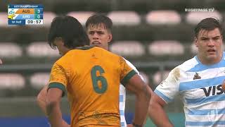 Australia U20 vs Argentina U20 | 5th Place | World Rugby U20 Championship 2024 | Full Match