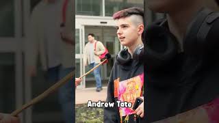 Man got triggered about Andrew Tate