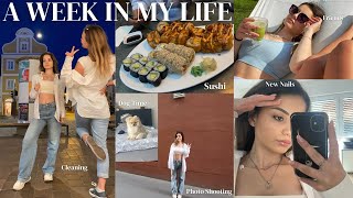 WEEK IN MY LIFE: Umzug Updates, Sushi, Friends, Organisation, Nails, Photo shooting, Sommer Vibes