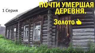 Почти умершая деревня. Золото👍