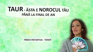 TAUR: Norocul tău la finalul de 2024 - Tarot - Preiei Inițiativa Zodii de PĂMÂNT - Horoscop