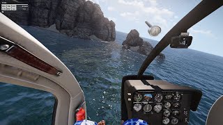 Flying Over Stratis in 4K HD - Coastline Lighthouses Valleys | Electronic | Arma 3