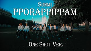 [KPOP IN PUBLIC] SUNMI(선미) - pporappippam(보라빛 밤)(One Shot Ver.)dance cover by Take It Easy ft.Divine