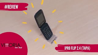 Review - Celular Ipro Flip 2.4 Tapa Español