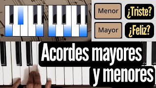 Acordes mayores y menores - Todo lo que debes saber