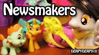 Twilight's Nightmare 6: Ponyville Newsmakers - Snips Snails - My Little Pony Toy Review/Parody/Spoof