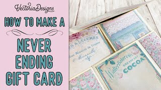 How to make a Never Ending Card | Easy Tutorial | Beginners Card Tutorial