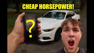 BEST MOD To Add BIG POWER TO A MUSTANG! ($200 OR LESS)