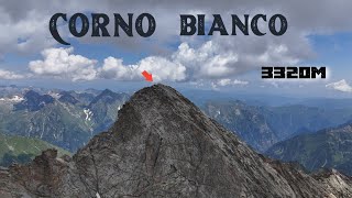 La spettacolare vista dal  Corno Bianco!!🏔🇮🇹