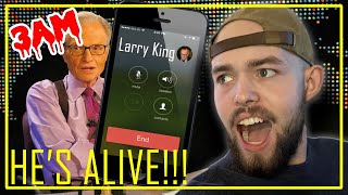 CALLING LARRY KING AT 3AM CHALLENGE | HE'S ALIVE | HE'S ON THE RUBIN REPORT! SCARY GHOST DAVE RUBIN