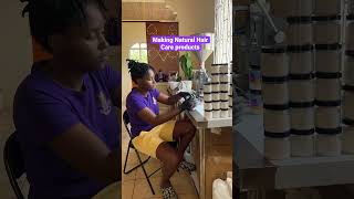 Making natural hair products #shorts #shortsfeed #seamossbenefits #seamoss #naturalhaircare #4chair