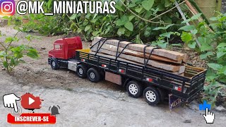 viajando com meu caminhão Scania 124  #miniaturas #minis #caminhão #miniaturasdecaminhão