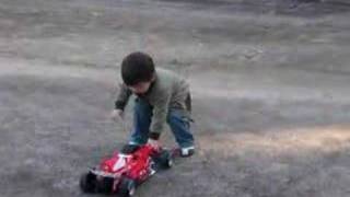 Jackson William Long and Dad's Ferrari