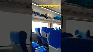 Vande Bharat Interior /#indiantrains/#indiarailway  /#vandebharatexpress/vandebharat train