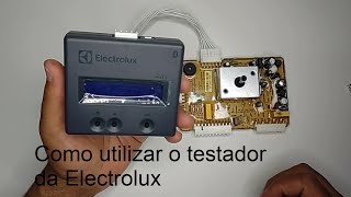 Monitor de Auto Teste - MAT 2 Electrolux após recuperação da placa LTE12UPDR.