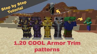 5 Cool Armor Trims for Minecraft 1.20 (NEW Update!)