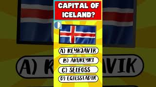 What Is The Capital of ICELAND? #quiz