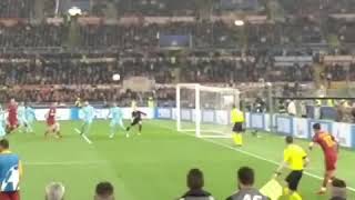 Roma-Barcellona Gol live Manōlas