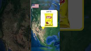 Chips from each country Part 1 #shorts #chips