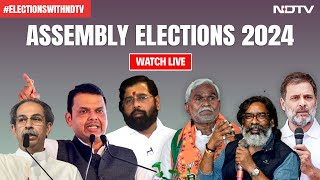 Assembly Election 2024 LIVE | Maharashtra Assembly Polls | Jharkhand Assembly Polls