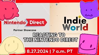 reacting to nintendo direct