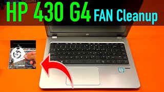 HP ProBook 430 G4 Fan Clean-up | How to Clean or Replace Fan on HP 430 G4