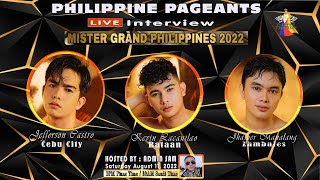 Mister Grand Philippines 2022 - 5th Batch Live Interview