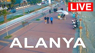 Alanya Live camera.  Alanya Promenade Turkey 03.01.2024 #alanya #turkey #livestream #wether