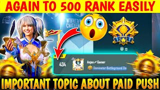 Day 33 🇮🇳 Again Reached Top 500 Rank Easily 🤫 | Bgmi Conqueror Rank Push Tips And Tricks