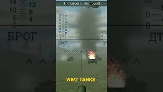 [TANK RUSH] - WW2 TANK BATTLE FPP 5VS5 Onlie Gaming # WW2 # TANK BATTLE