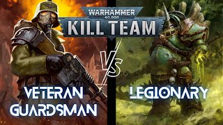 Veteran Guardsman vs Legionary | Kill Team 40K Battle Report | S1E18