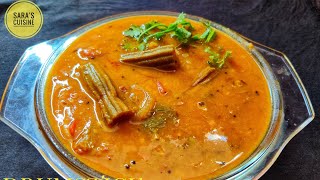 Drumstick Sambar / Murungaikai Sambar / Sambar Recipe / Sara's Cuisine