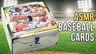 ASMR: 2024 Bowman Mega Box Baseball Cards