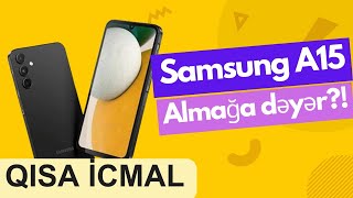 Samsung Galaxy A15 Haqqında məlumat - qısa icmal