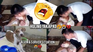 Huling Yakap 😢 Ko Kina Alvin😢🦮 at Surver🦮