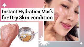 Hydrating DIY Home Remedy for Dry Skin to get instant glow 🪄