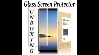 Glass Screen protector Unboxing and Review