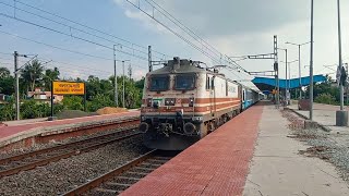 Blazing !!! 130 Kmph HWH WAP5 SHAAN E NFR New Jalpaiguri Shatabdi Attacks HWH BWN Chord