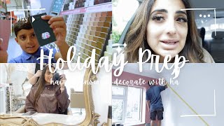 A week in my life | Decorating | Getting hair extensions | Girls Holiday Prep