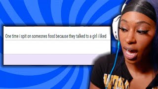 MY COMMUNITY SENT ME THEIR MOST SPIT-TACULAR CONFESSIONS