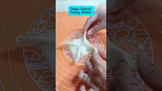 Unique Samosa Folding Method #shorts #youtubeshorts #samosa #trendingshorts #viral #unique