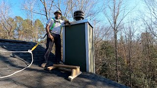 Replacing a Chimney Chase Cover